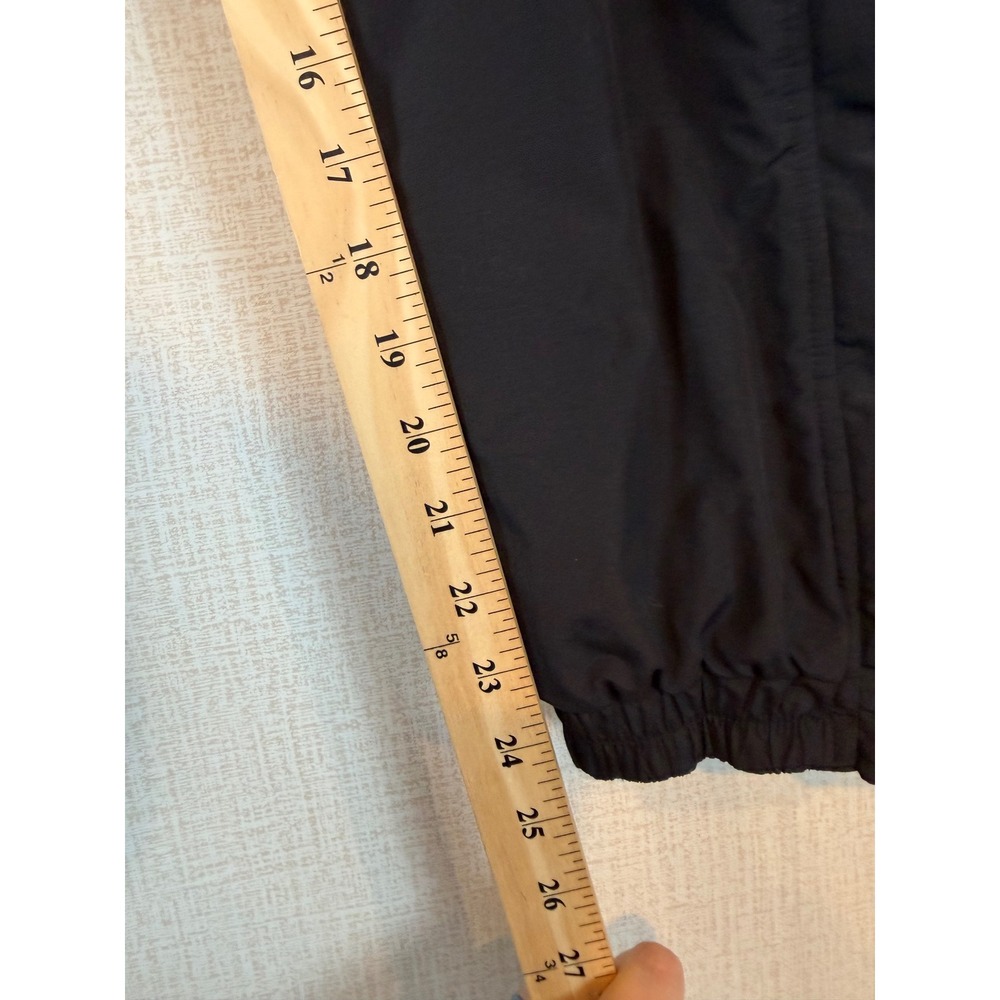 LL Bean Kids Vintage Insulated Snow Bibs Black Size L 14-16 Sledding Classic Ski - Picture 7 of 9